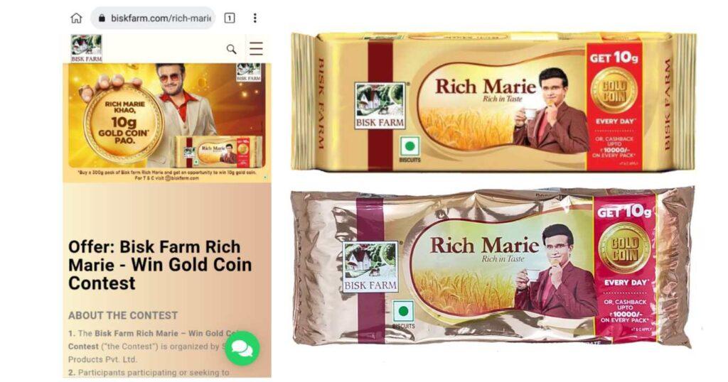 Bisk Farm Rich Marie Biscuit Win 10gm Gold Coin and 10000 Rupees Cashback New Offer 2024, Rich Marie Biscuit Win Gold Coin & Cashback Offer 2024, How to Win Rich Marie Biscuit Win Gold Coin & Cashback Offer 2024, How to Participate Rich Marie Biscuit Win Gold Coin & Cashback Offer 2024, How to Join Rich Marie Biscuit Win Gold Coin & Cashback Offer 2024, How to Win Bisk Farm Rich Marie Biscuit Win Gold Coin & Cashback Offer 2024, How to join Bisk Farm Rich Marie Biscuit Win Gold Coin & Cashback Offer 2024,