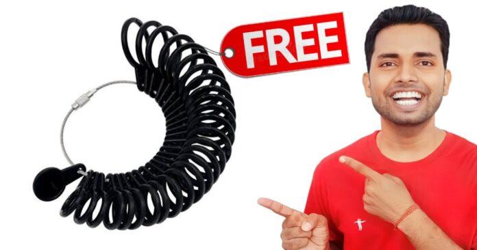 Free Ring Sizer Order, How to get Free Products from Online, Free Ring Sizer Order New Offer in 2024
