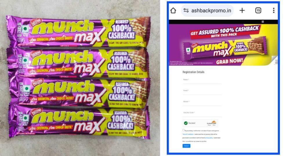 Munch Max 20₹ Assured 100% Cashback Offer Redeem, Munch Max 20₹ Assured 100% Cashback Offer Withdraw, Munch Max 20 Rupees Assured 100% Cashback New Offer in 2024,